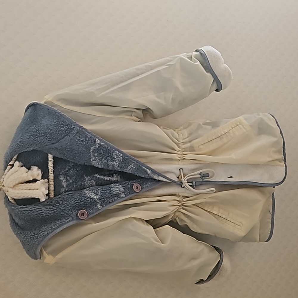 Reversible Warm Waterproof Jacket Coat Wolf Dog P… - image 2